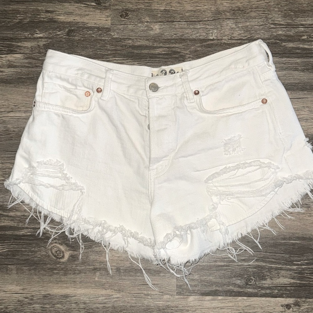 Free People Denim Shorts